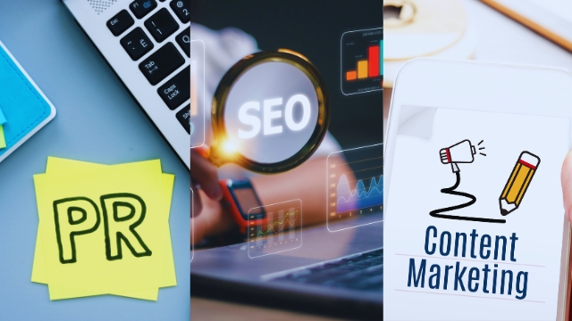 PR, SEO, and Content Marketing