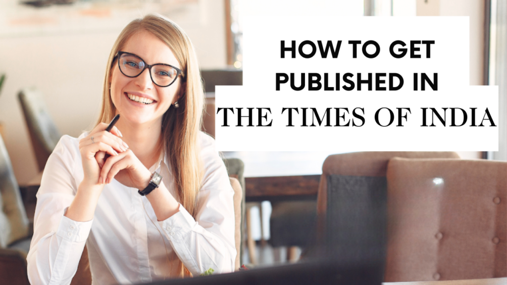 How to Get Published in Times of India