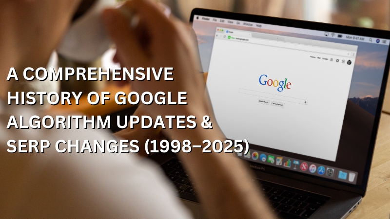 A Comprehensive History of Google Algorithm Updates & SERP Changes (1998–2025)