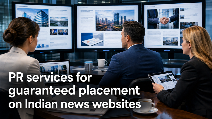 PR services for guaranteed placement on Indian news websites